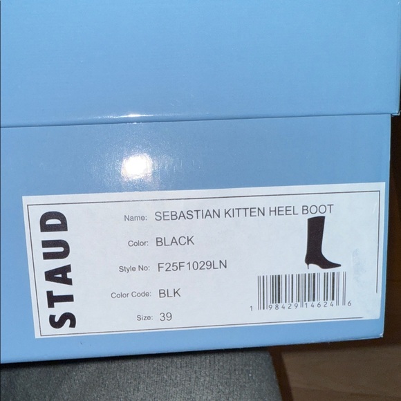 STAUD Sebastian Kitten Heel Tall Boots - Picture 6 of 7